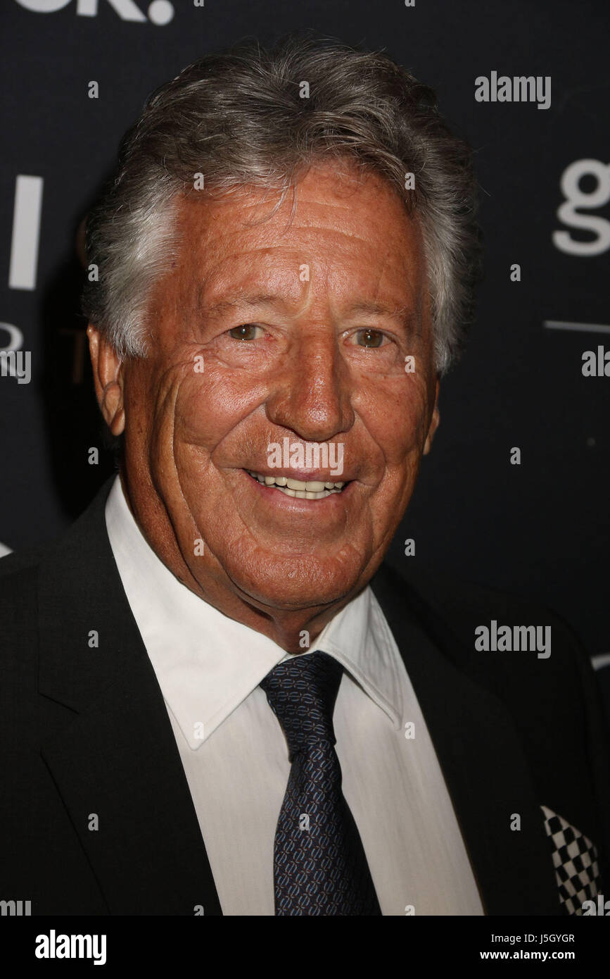 New York, New York, USA. 16th May, 2017. Former racing driver MARIO ANDRETTI attends the 2017 Clio Sports Awards, where he received The Stuart Scott Lifetime Achievement Award held at Capitale. Credit: Nancy Kaszerman/ZUMA Wire/Alamy Live News Stock Photo