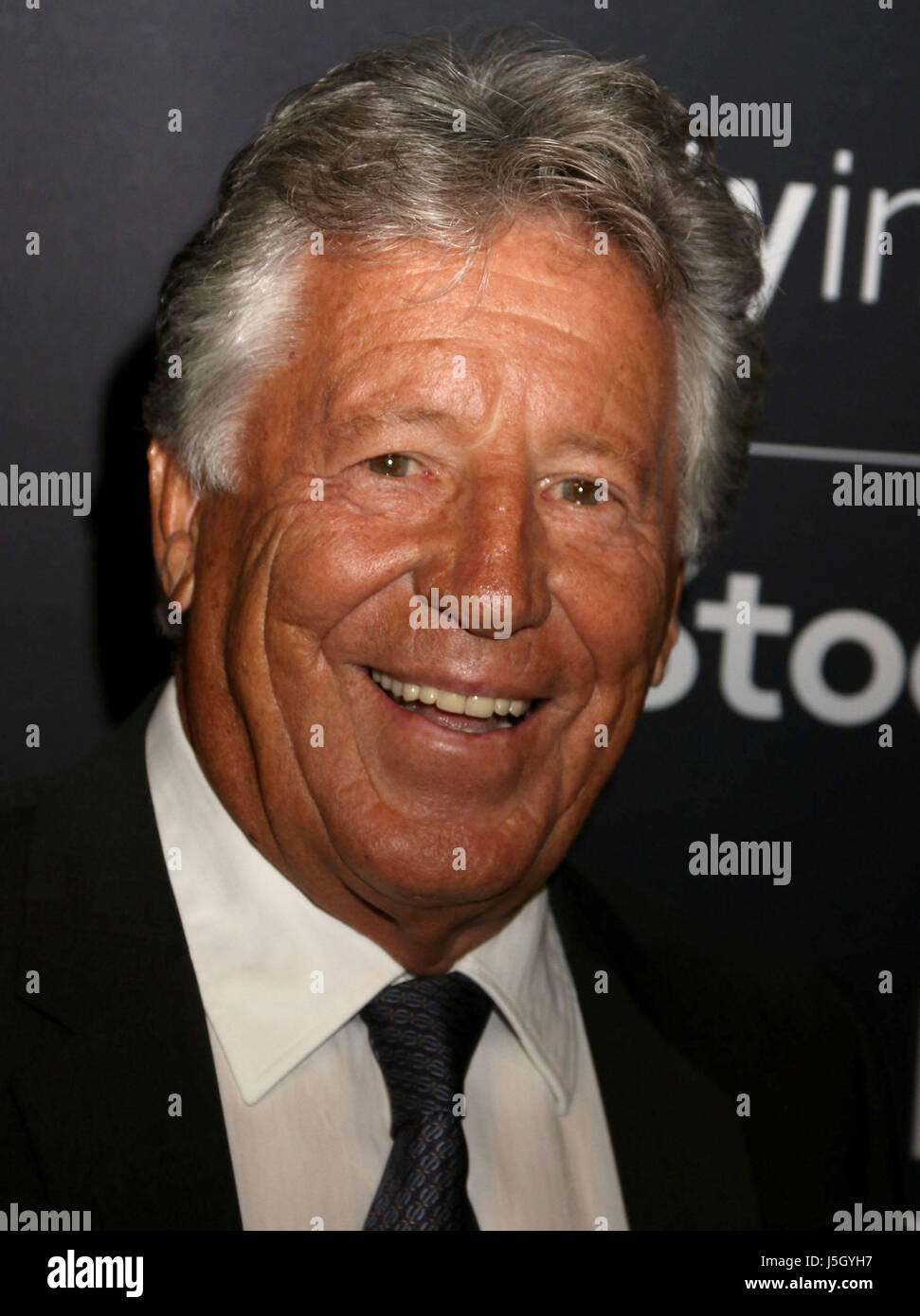 New York, New York, USA. 16th May, 2017. Former racing driver MARIO ANDRETTI attends the 2017 Clio Sports Awards, where he received The Stuart Scott Lifetime Achievement Award held at Capitale. Credit: Nancy Kaszerman/ZUMA Wire/Alamy Live News Stock Photo