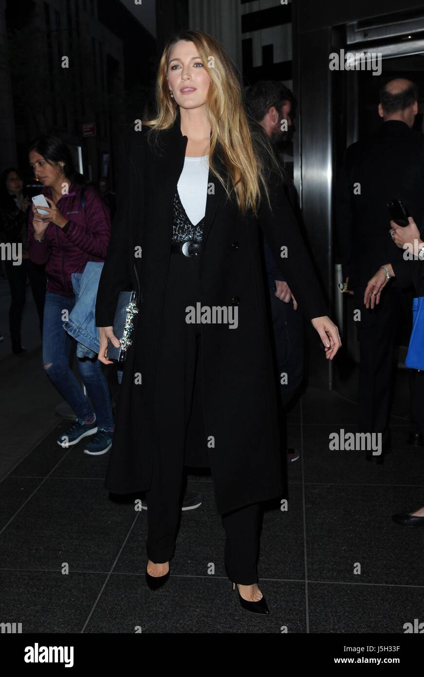 Blake Lively out and about for Celebrity Candids - MON, , New York, NY May 15, 2017. Photo By: Kristin Callahan/Everett Collection Stock Photo