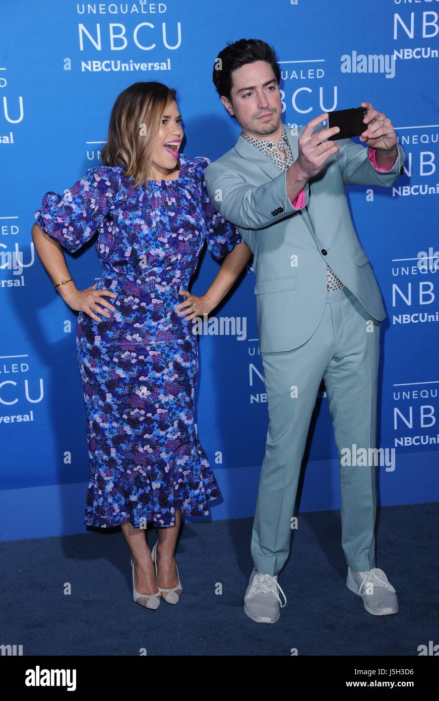 Ben Feldman and America Ferrera of Superstore attend the