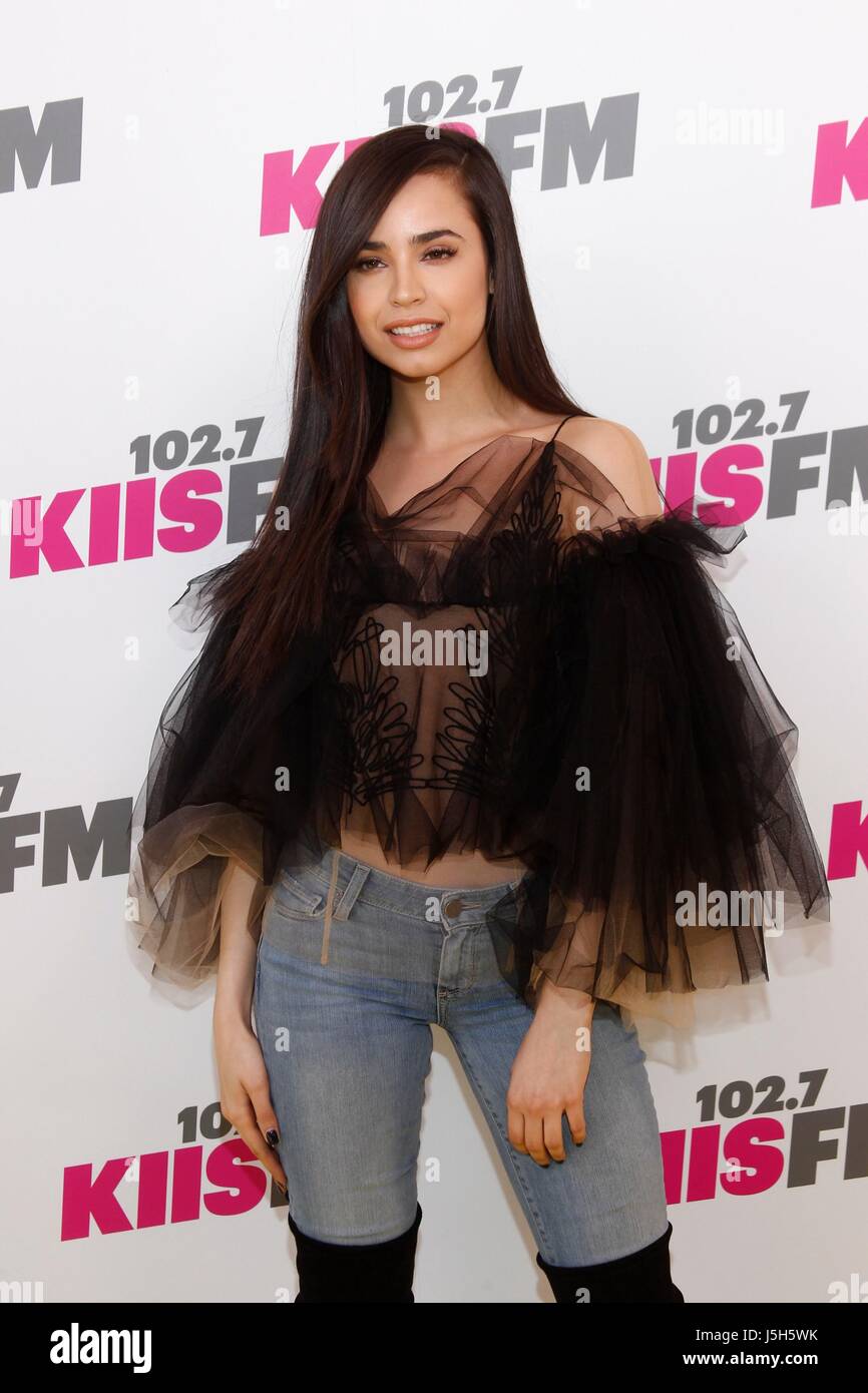 Sofia Carson at arrivals for KIIS FM's Wango Tango - Arrivals, StubHub Center, Los Angeles, CA May 13, 2017. Photo By: JA/Everett Collection Stock Photo
