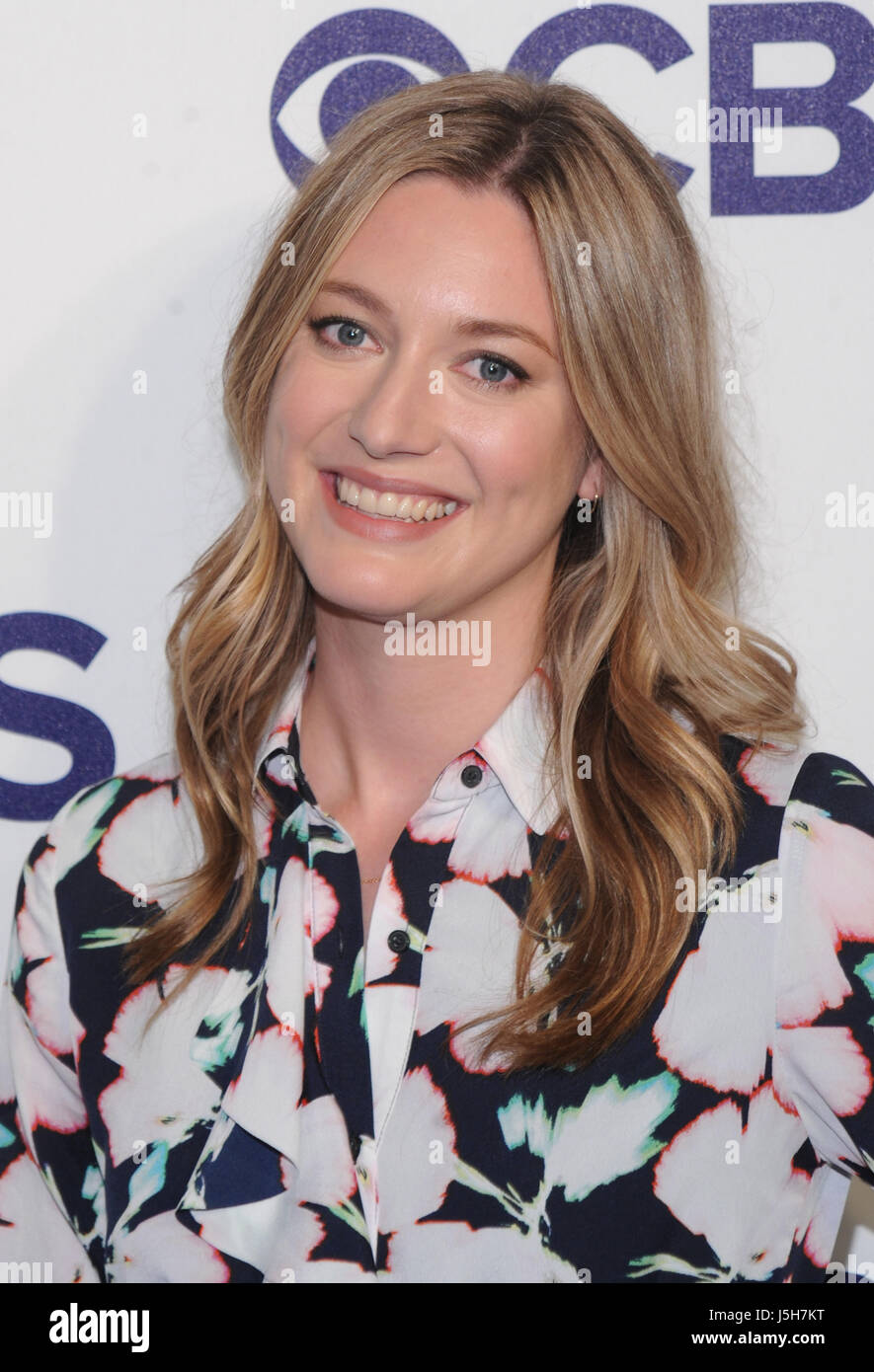 NEW YORK, NY - May 17: Zoe Perry attends the 2017 CBS Upfront at The Plaza Hotel on May 17, 2017 in New York City @John Palmer/Media Punch Stock Photo