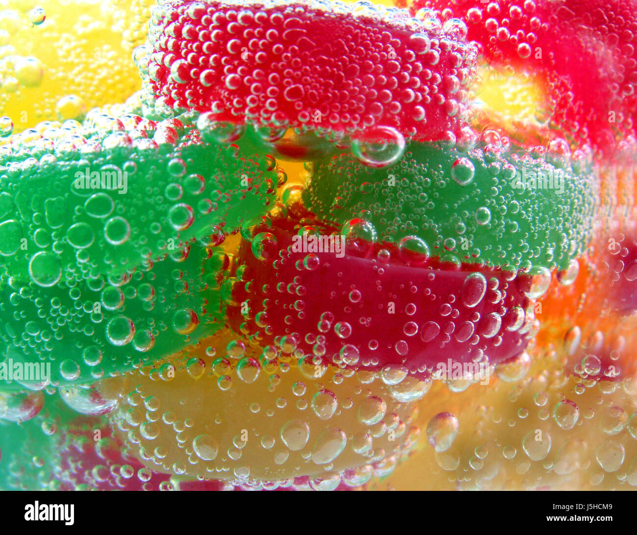 green coloured colourful gorgeous multifarious richly coloured bubbles blow Stock Photo