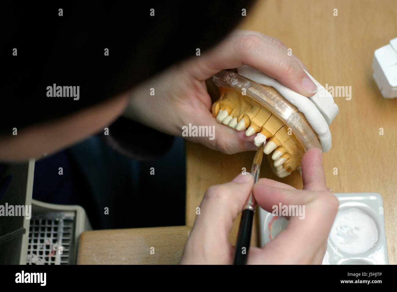 hand provision health colour mouth teeth bit dentist tooth mass copy