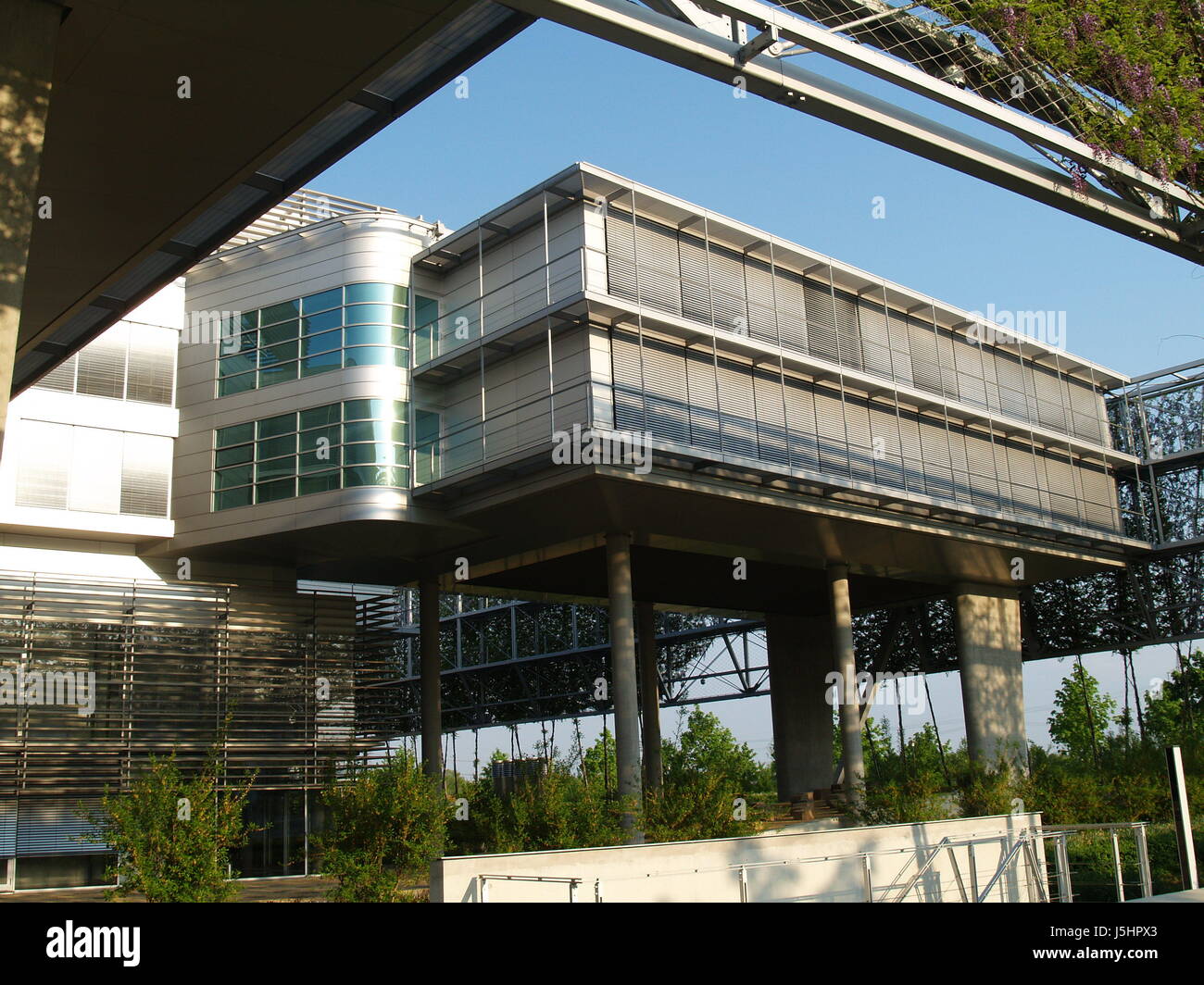 modern modernity office building office block block of offices building