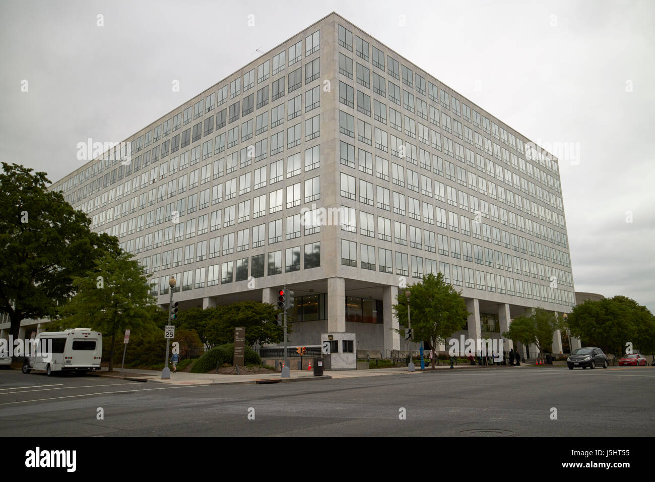 Orville Wright federal building faa federal aviation administration Washington DC USA Stock Photo