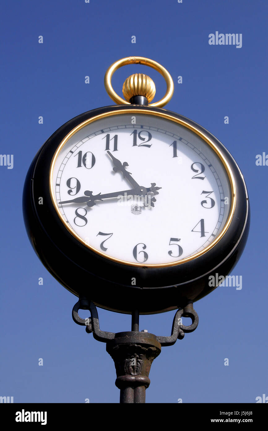 blue clock pointer time hour minute shiner light lamp luminary dial