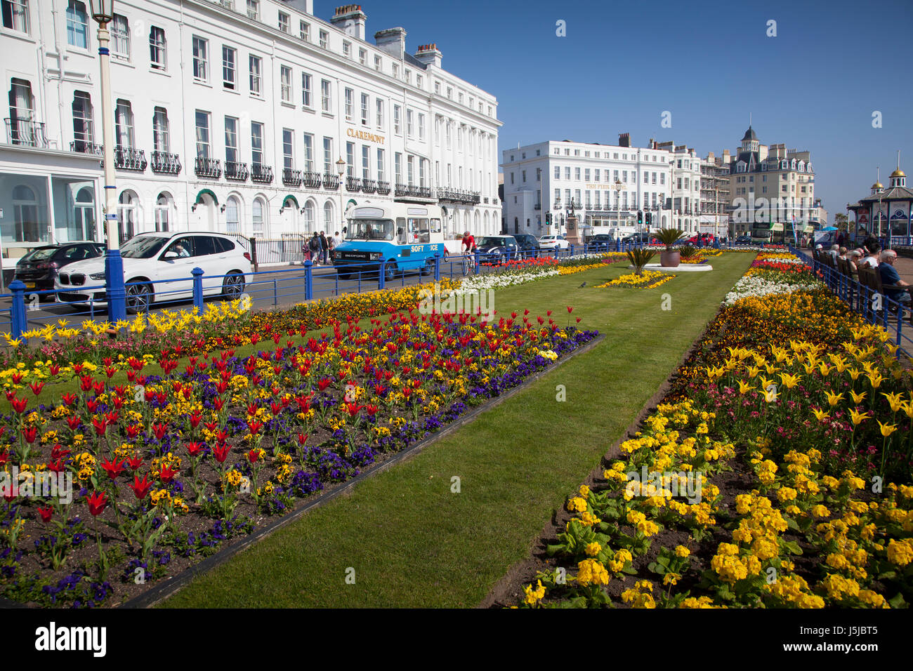 Eastbourne Seafront, East Sussex Stock Photo