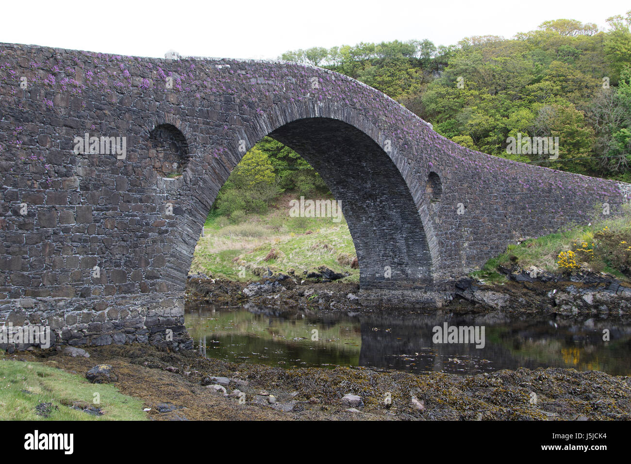 Clachan Bridge, Argyll, Scotland Stock Photo