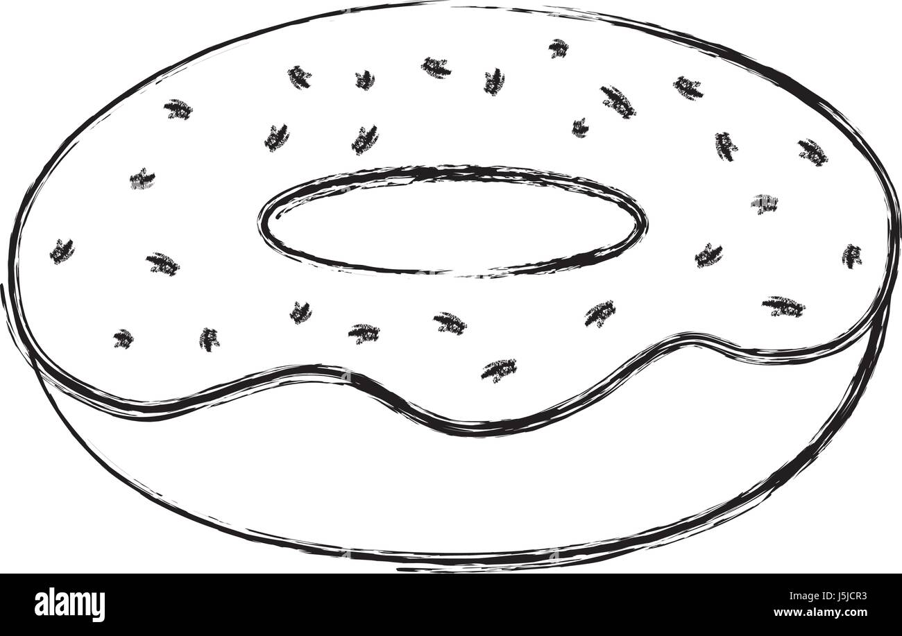 isolated delicious glaze donut Stock Vector Image & Art - Alamy