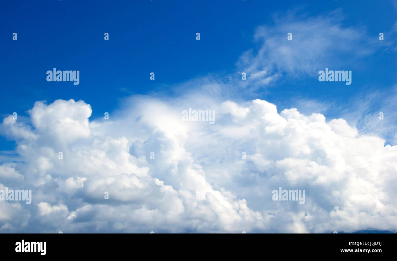 Blue sky white clouds Abstract nature background Stock Photo - Alamy