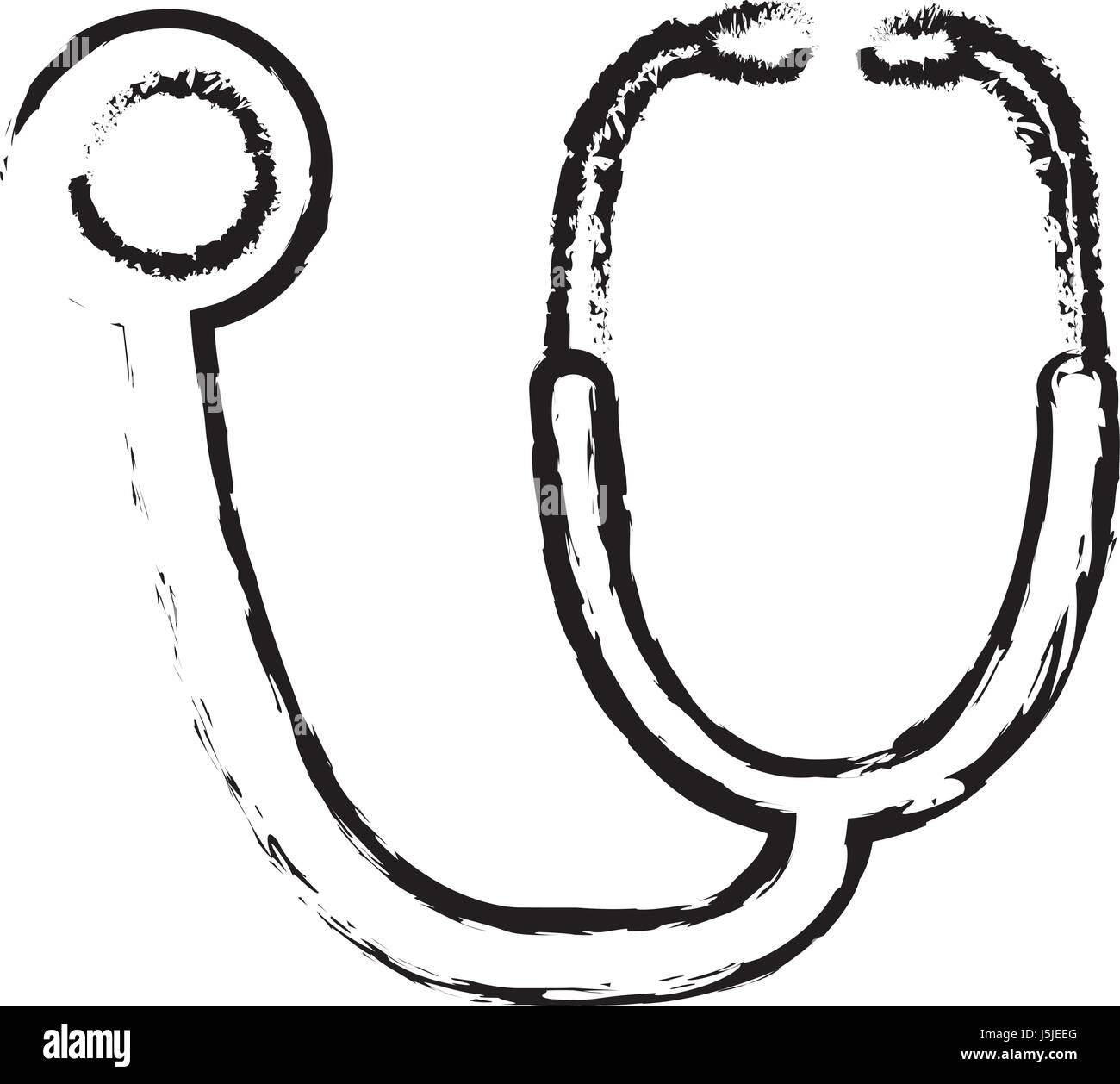 stethoscope medical isolated icon Stock Vector Image & Art - Alamy