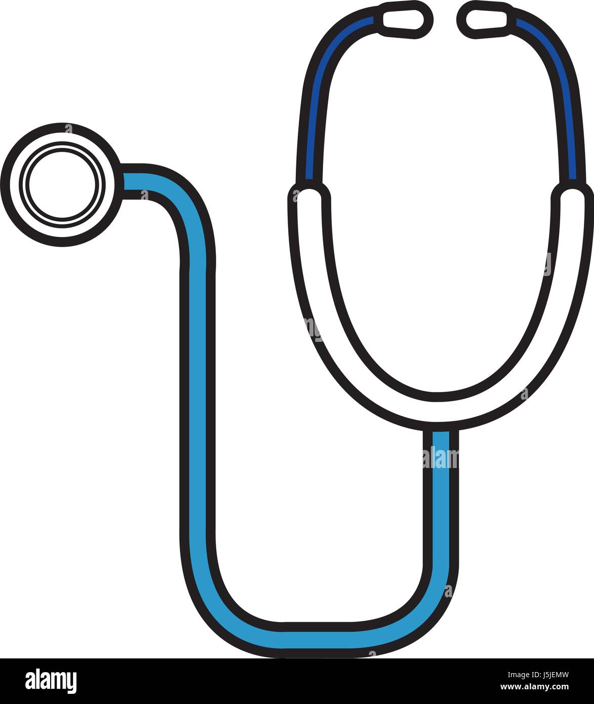 stethoscope medical isolated icon Stock Vector Image & Art - Alamy