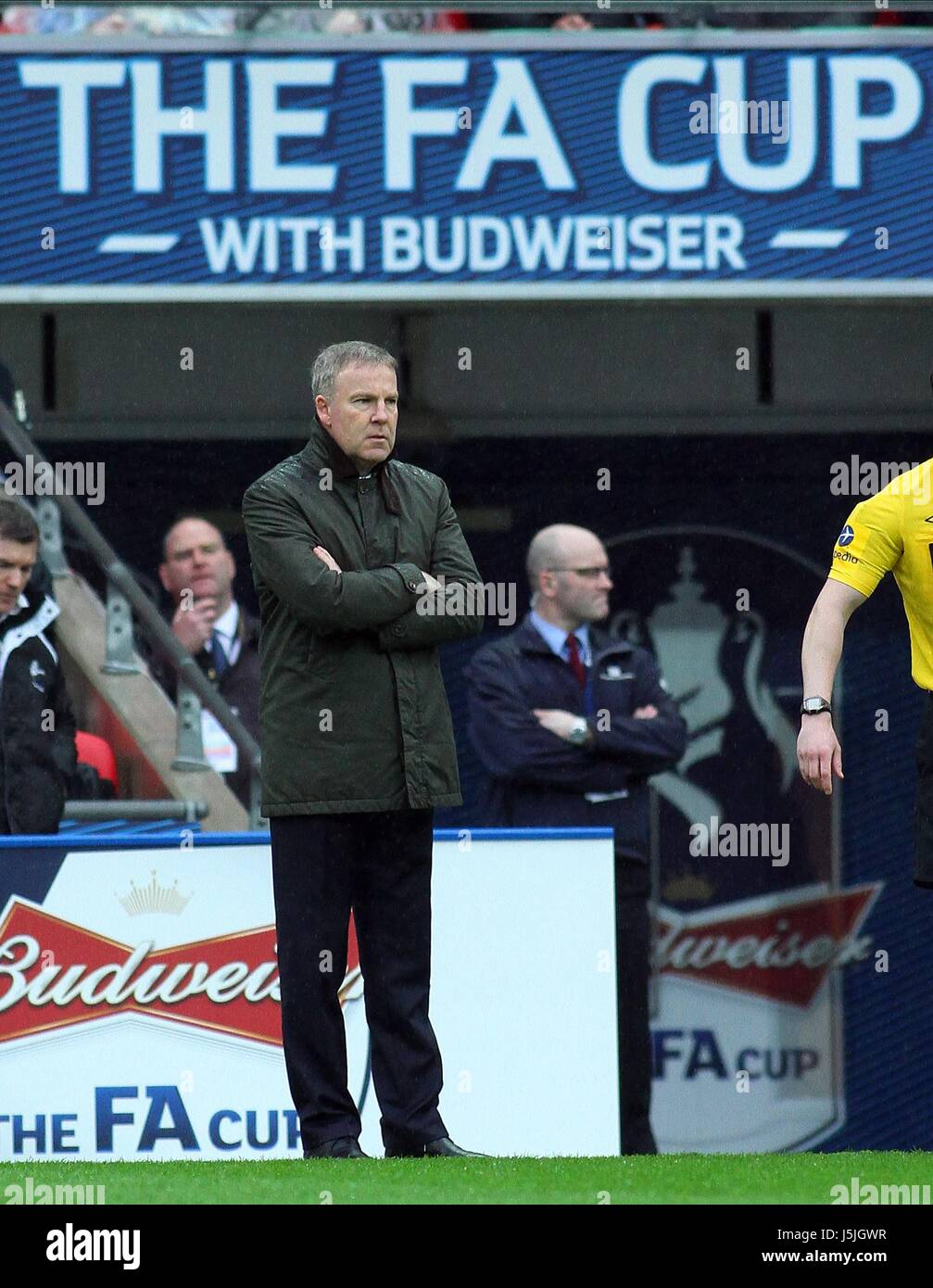 KENNY JACKETT MILLWALL V WIGAN ATHLETIC WEMBLEY STADIUM LONDON ENGLAND UK 13 April 2013 Stock Photo