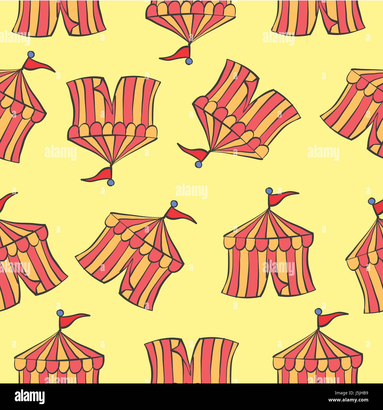 Background tent circus pattern style Stock Vector Image & Art - Alamy