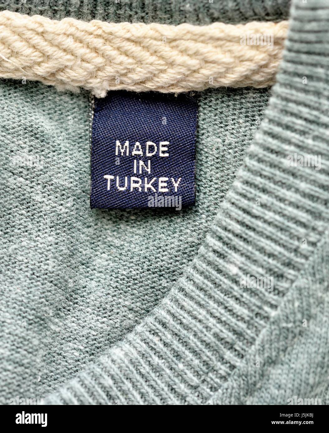 Made in turkey Stock Photo - Alamy