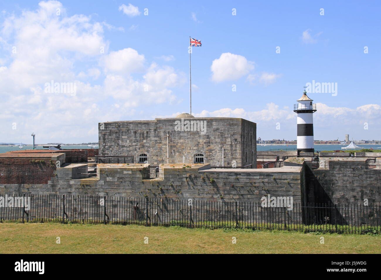 Southsea Castle, Southsea, Portsmouth, Hampshire, England, Great Britain, United Kingdom, UK, Europe Stock Photo
