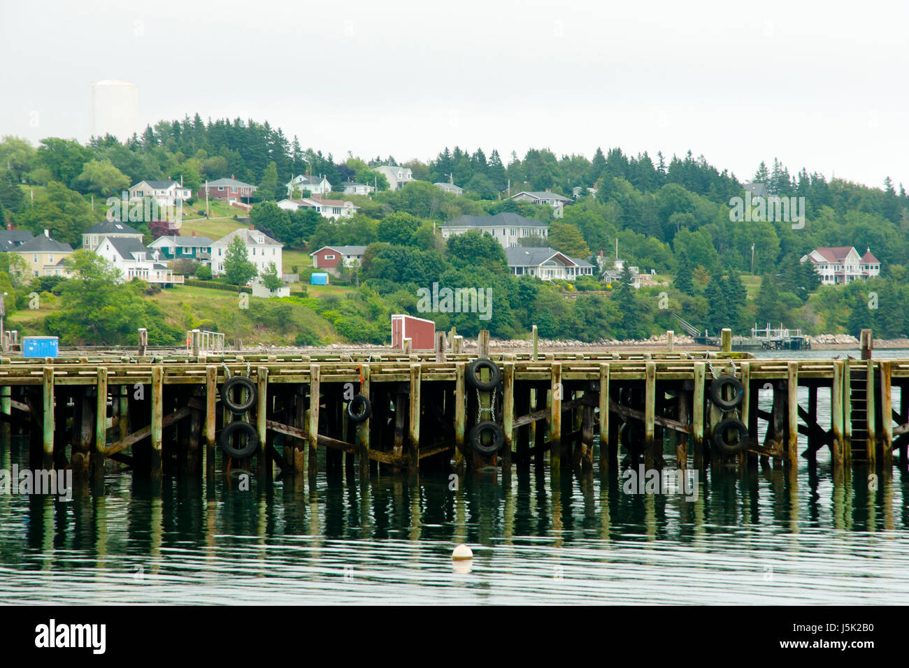 Lunenburg Harbor - Nova Scotia - Canada Stock Photo