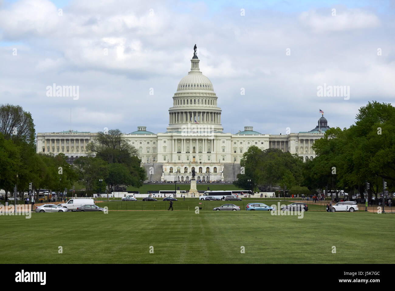 The US Capitol building Washington DC USA Stock Photo