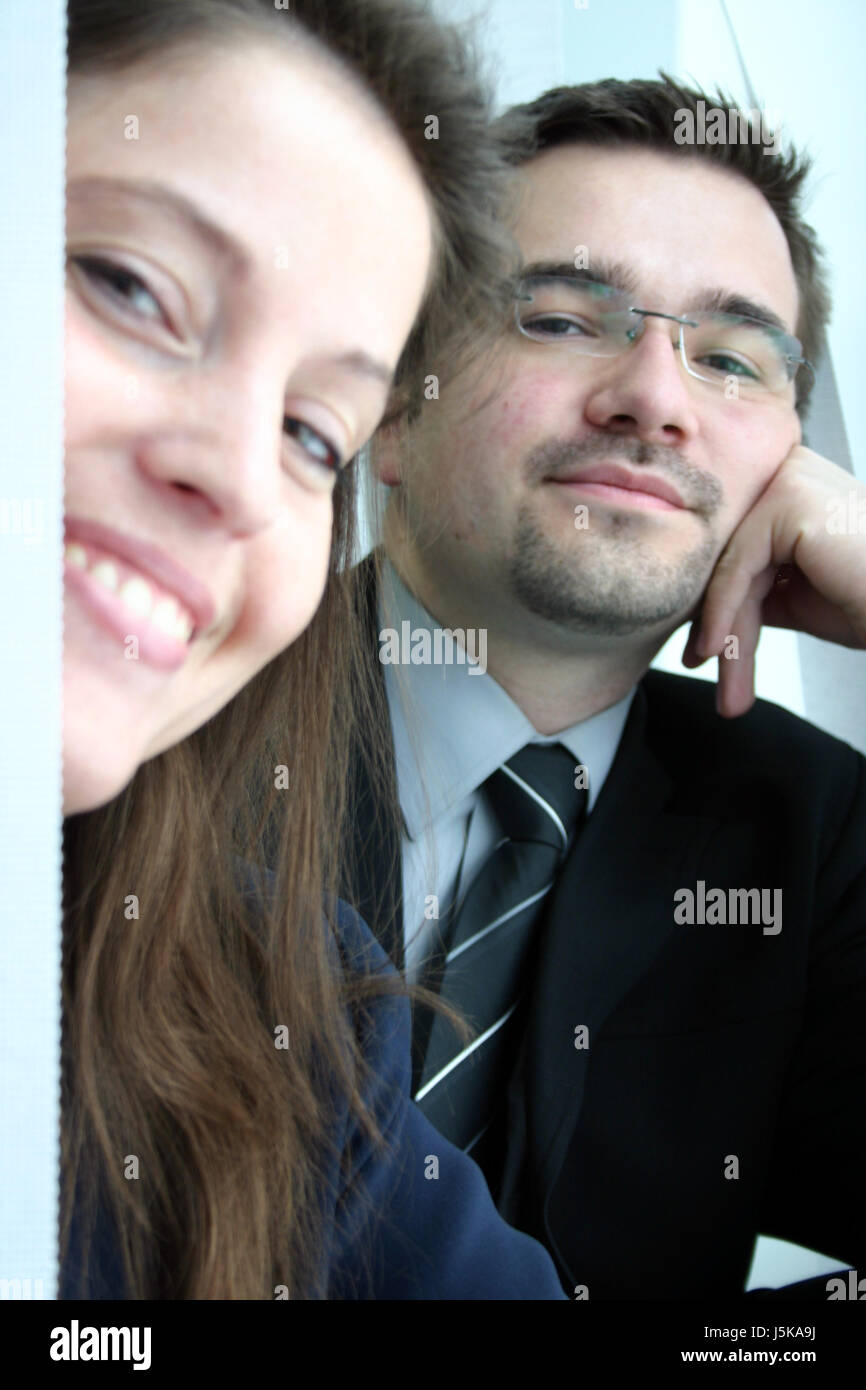 woman laugh laughs laughing twit giggle smile smiling laughter laughingly Stock Photo