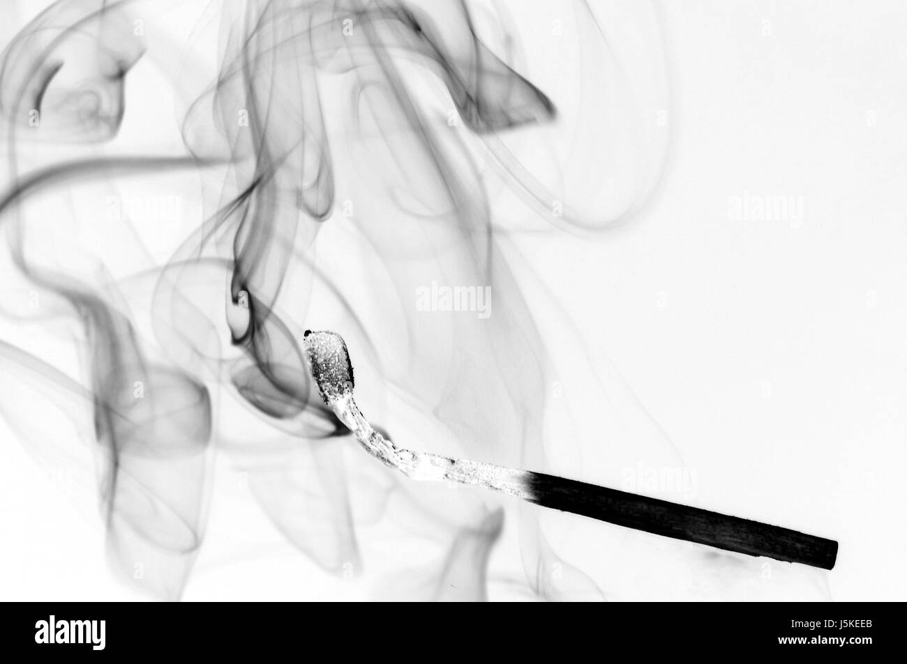 smoke smoking smokes fume macro close-up macro admission close up view detail Stock Photo