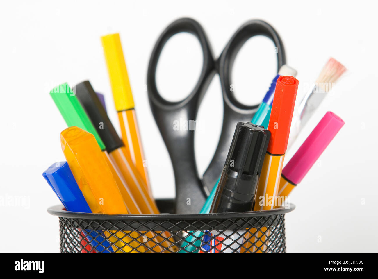 stationery scissors scissor marker pens pen style pencil coloured