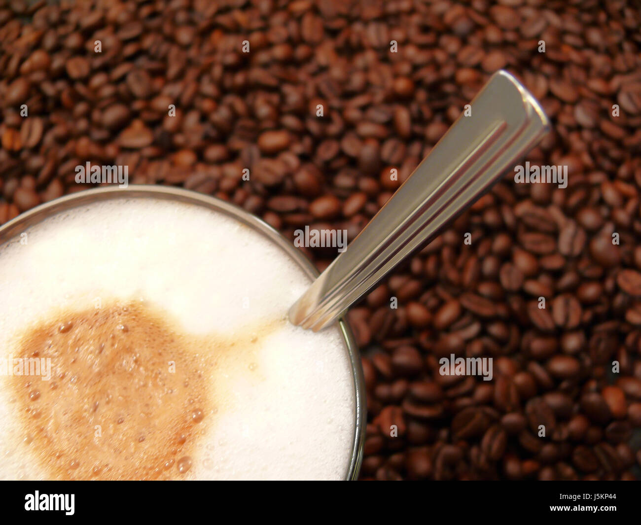 cafe cup coffee coffee bean drink brown brownish brunette gastronomy hot beans Stock Photo