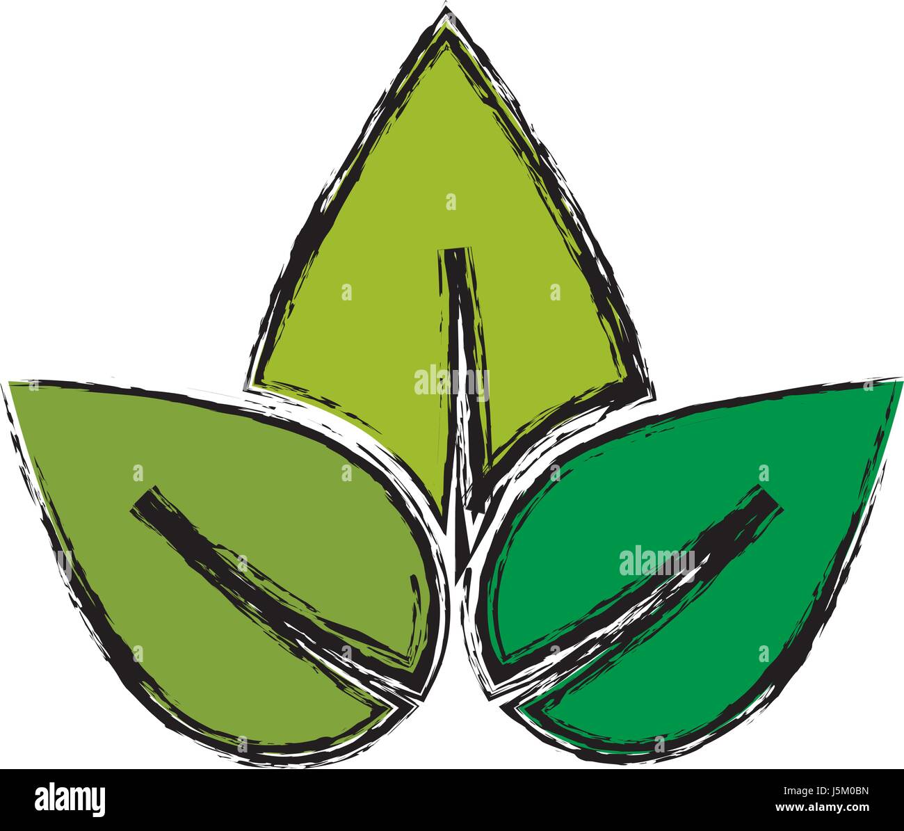 leaf icon image Stock Vector Image & Art - Alamy