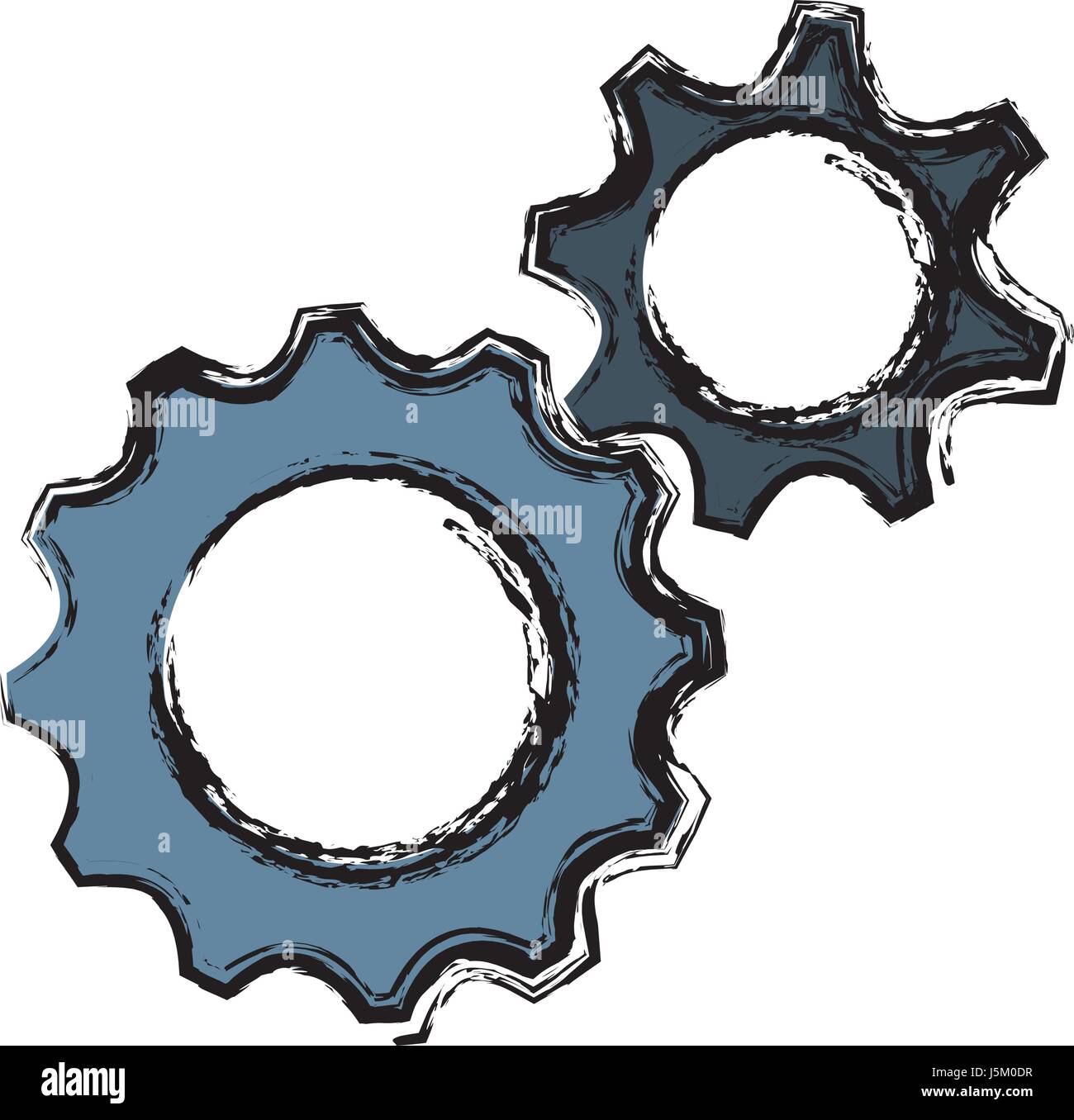gear wheels icon Stock Vector Image & Art - Alamy
