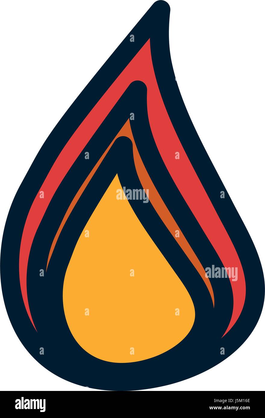 fire flame icon Stock Vector Image & Art - Alamy