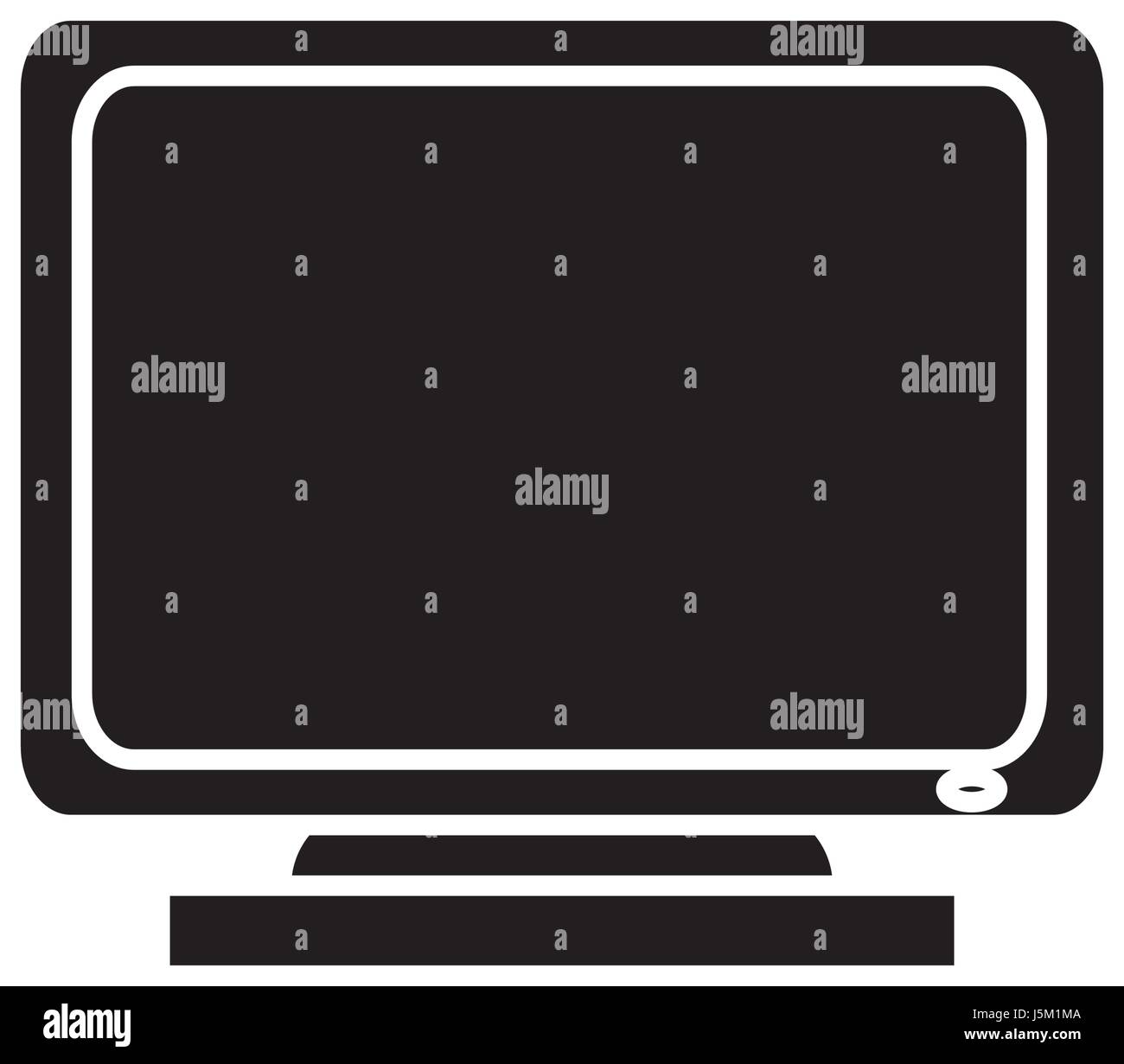 computer monitor icon Stock Vector Image & Art - Alamy