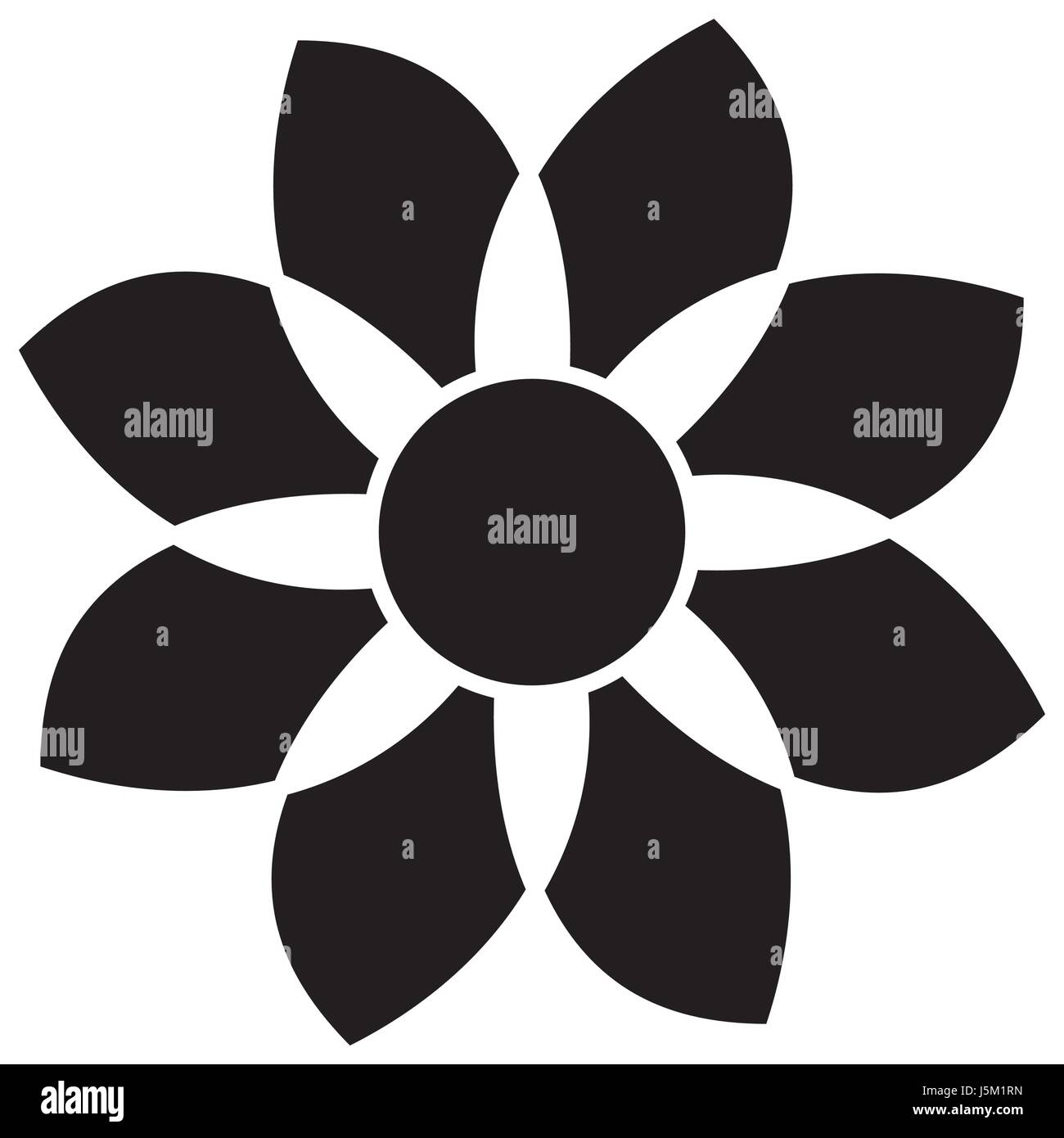beautiful flower icon Stock Vector Image & Art - Alamy