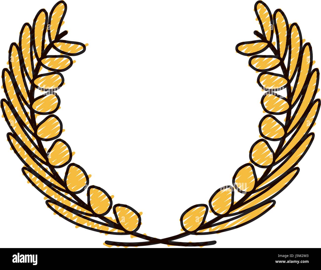 wreath of leaves icon Stock Vector Image & Art - Alamy