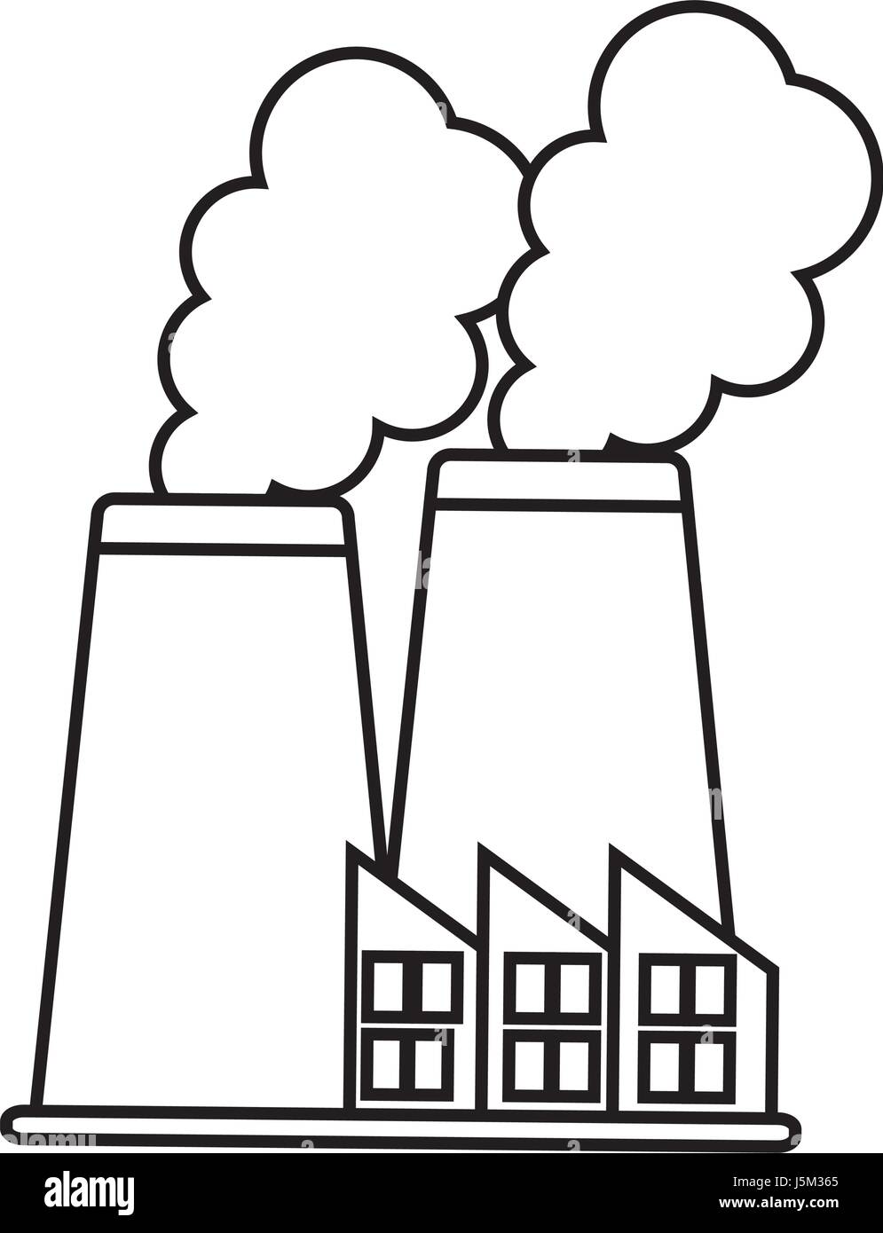 factory building icon Stock Vector Image & Art - Alamy