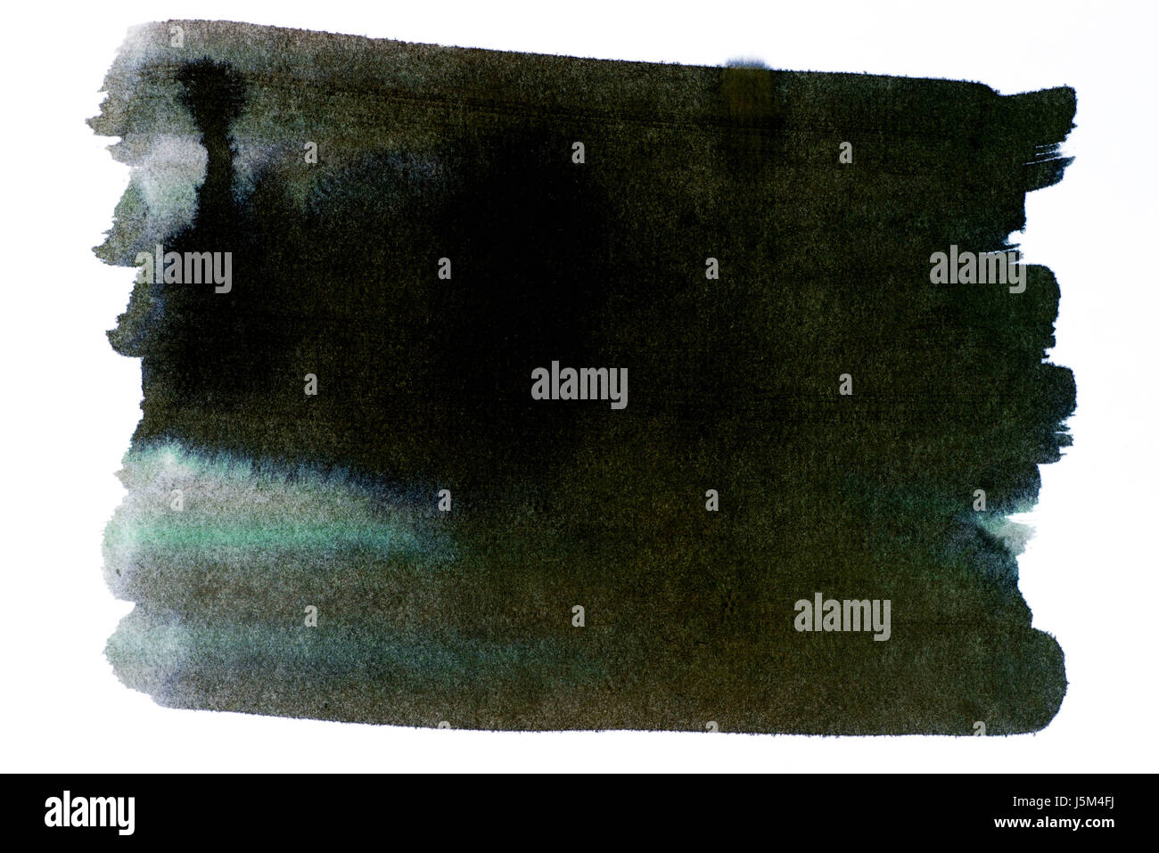 black watercolor painted on paper background texture Stock Photo Alamy