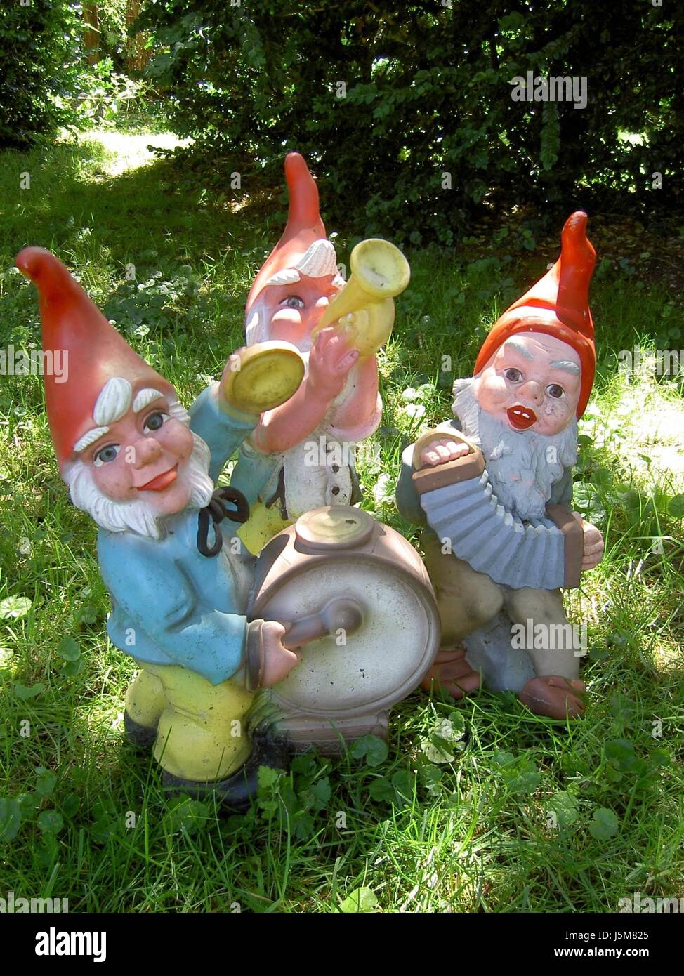 dwarf trio Stock Photo