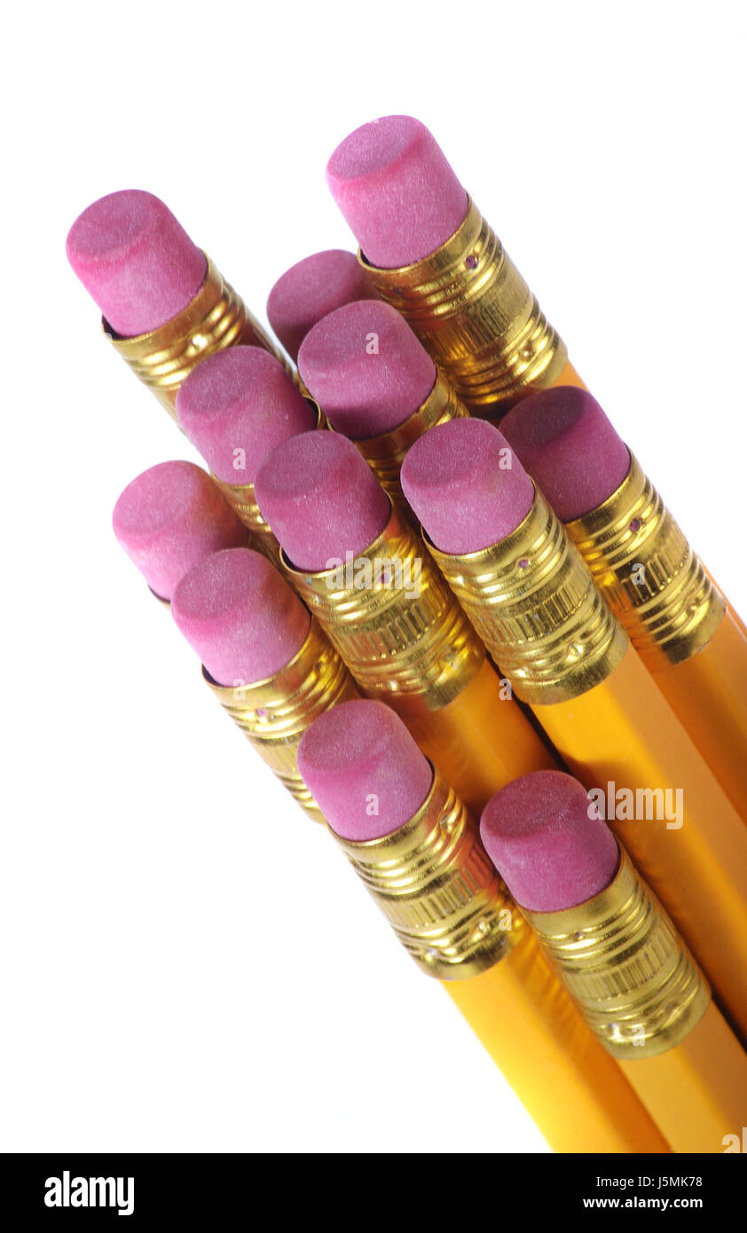 pencils cross isolated Stock Photo Alamy