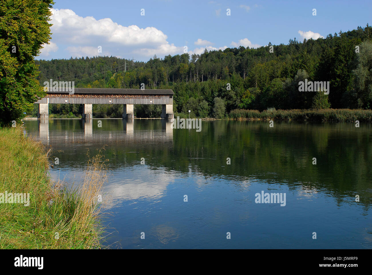 isar weir Stock Photo