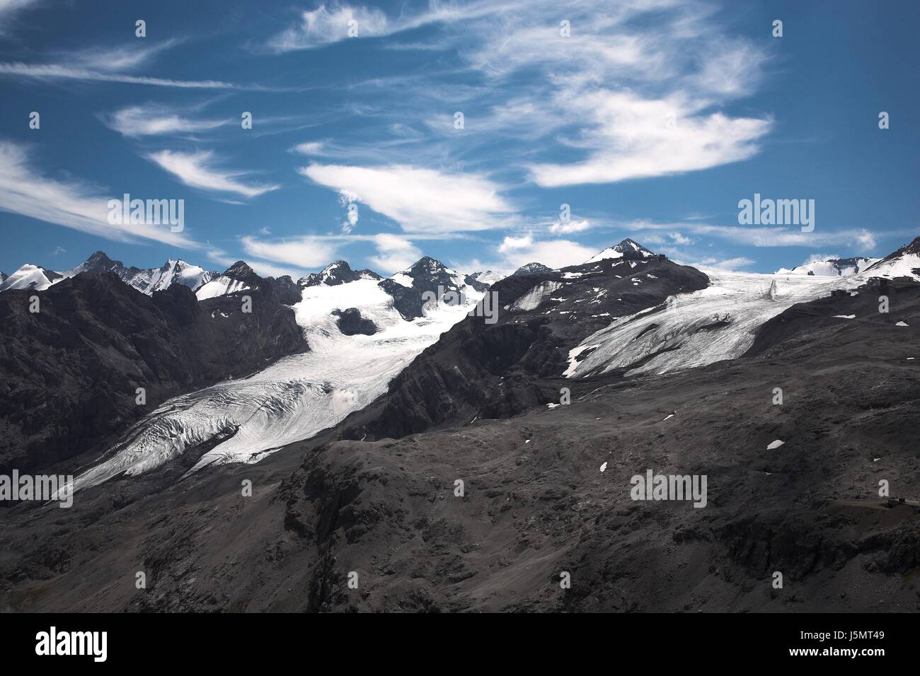 glacier view Stock Photo