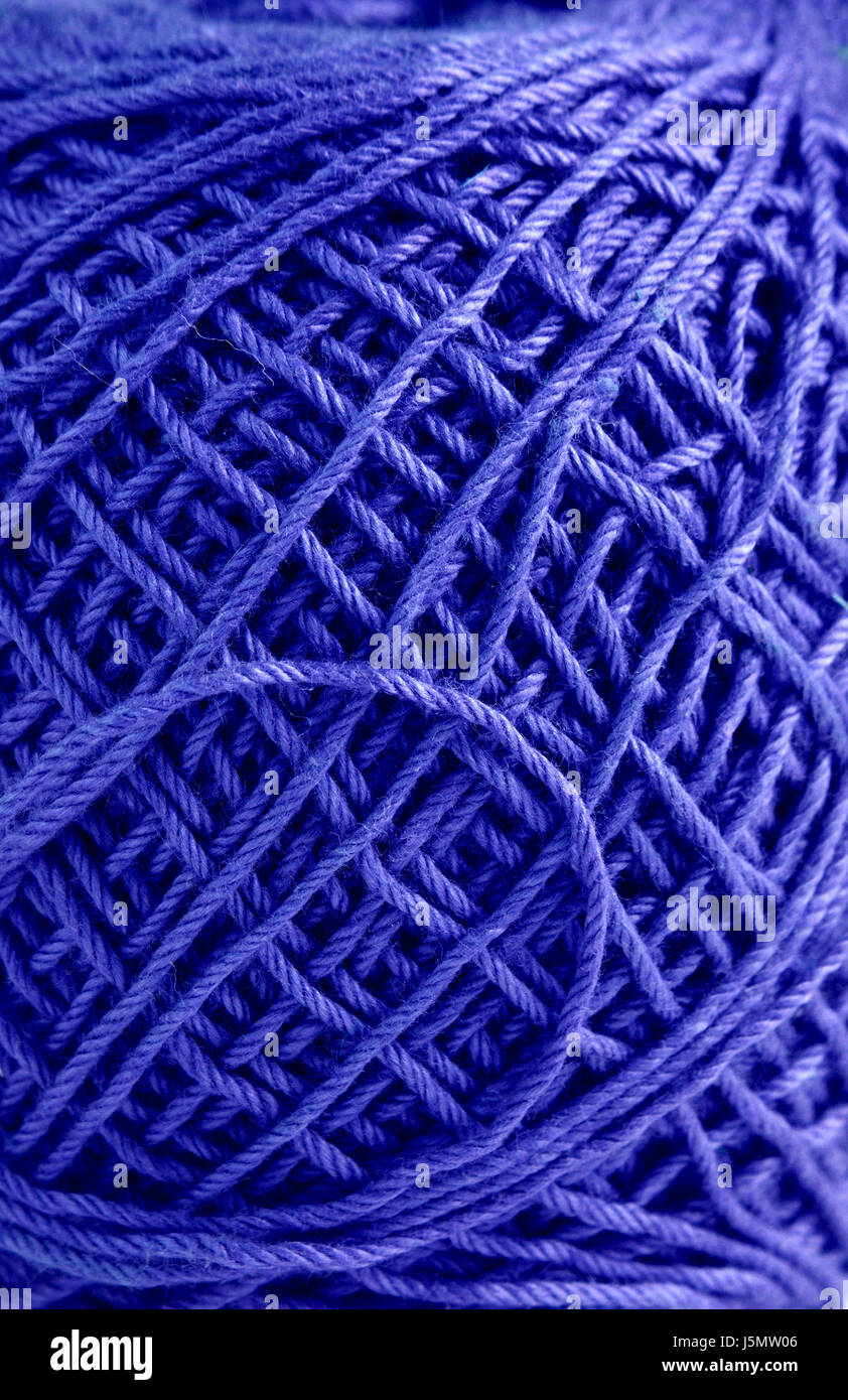 blue shearing bind hold long connect cord tethered lace wrap wrapped length Stock Photo