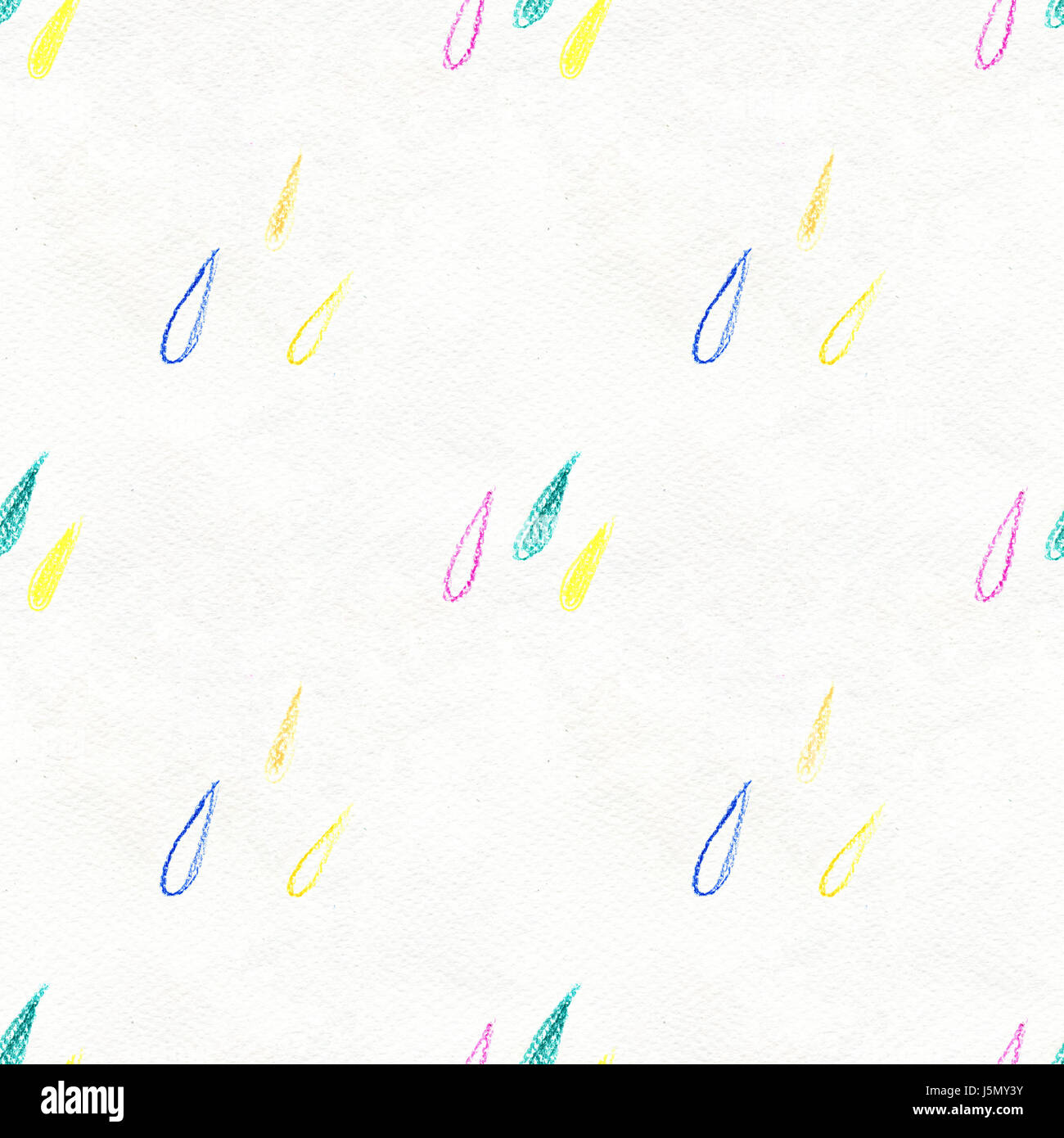 Coloful rain drops seamless pattern Stock Photo - Alamy