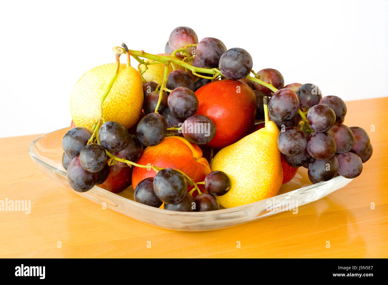 mixed fruit plate Stock Photo Alamy