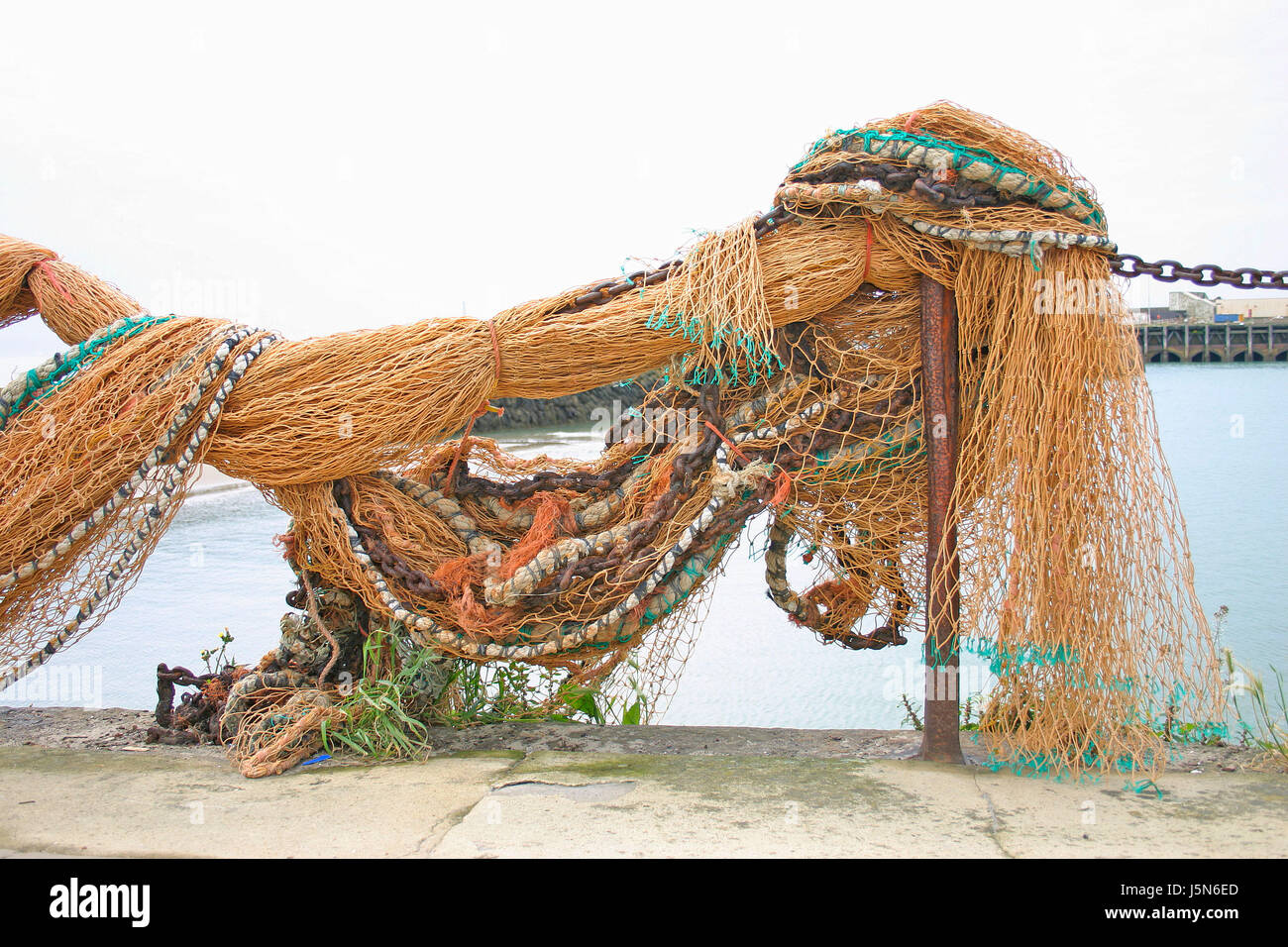 Fishing nets drying in sun hires stock photography and images Alamy