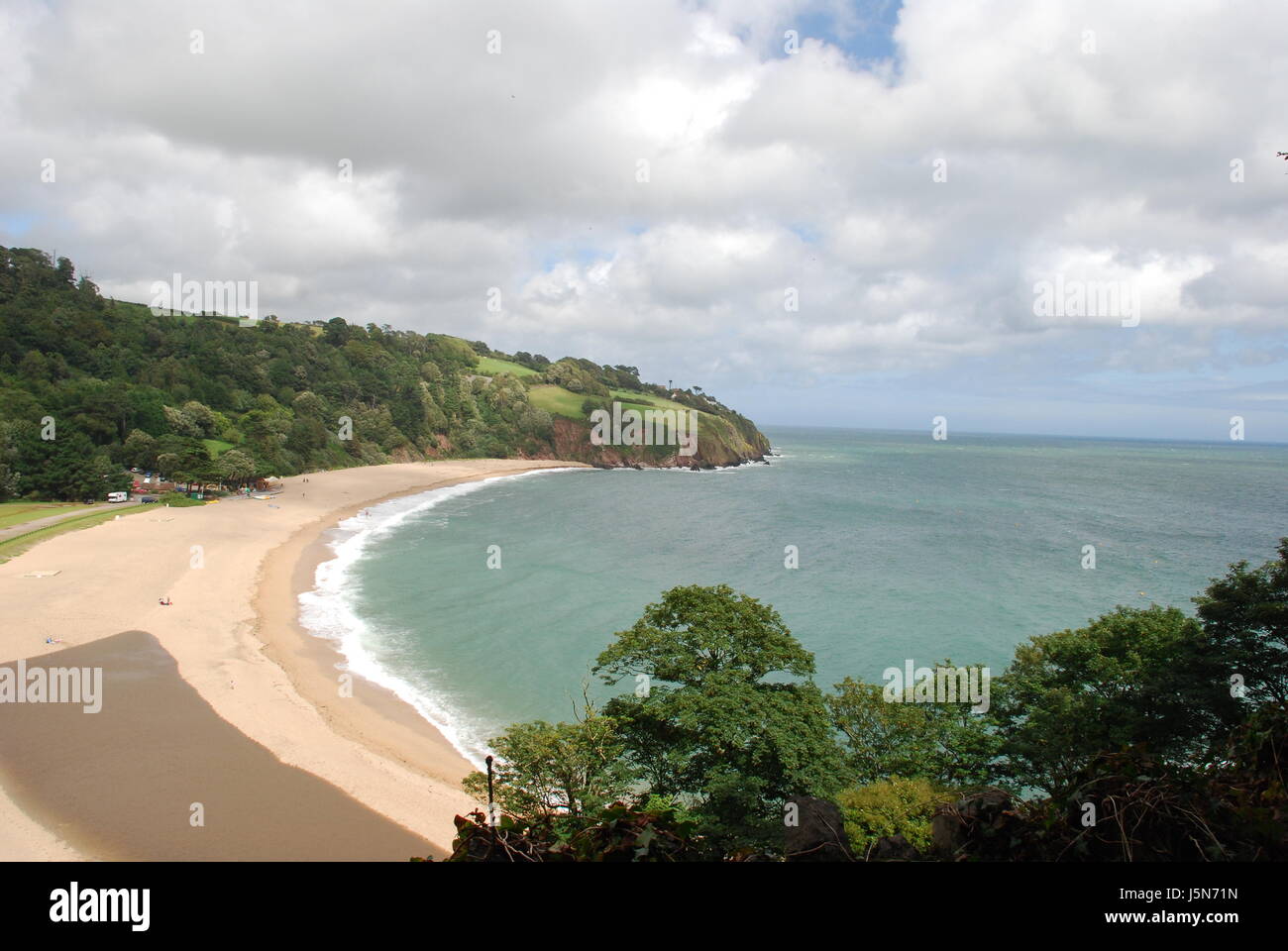 landscape in devon Stock Photo - Alamy