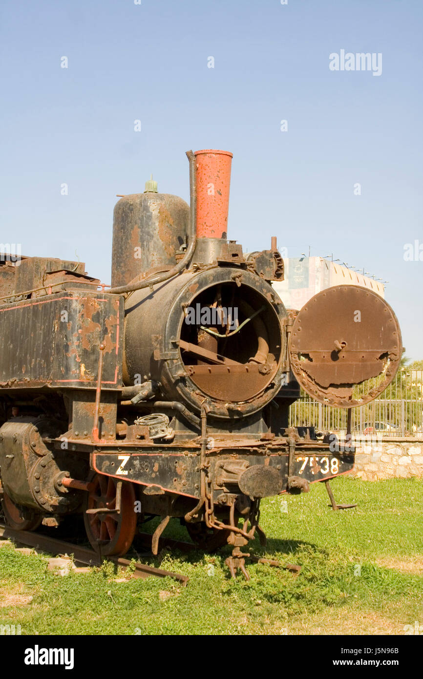 railway train engine rolling stock vehicle means of travel