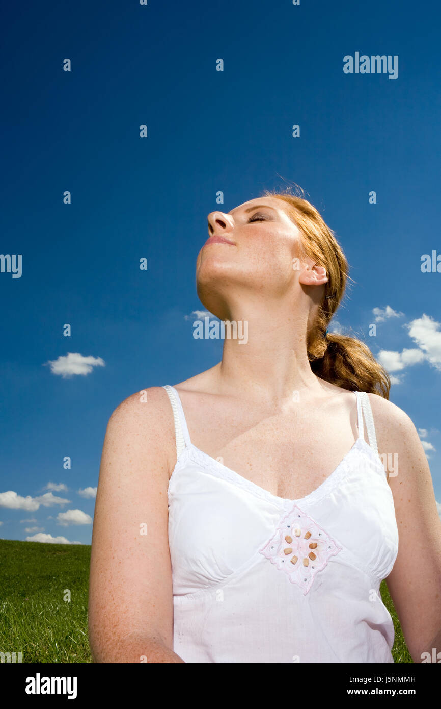 Breathe Fresh Air Stock Photo - Alamy