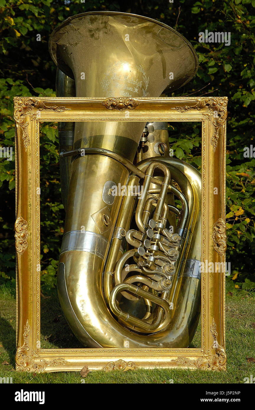 Music instruments tube wind instrument hi-res stock photography and images  - Alamy