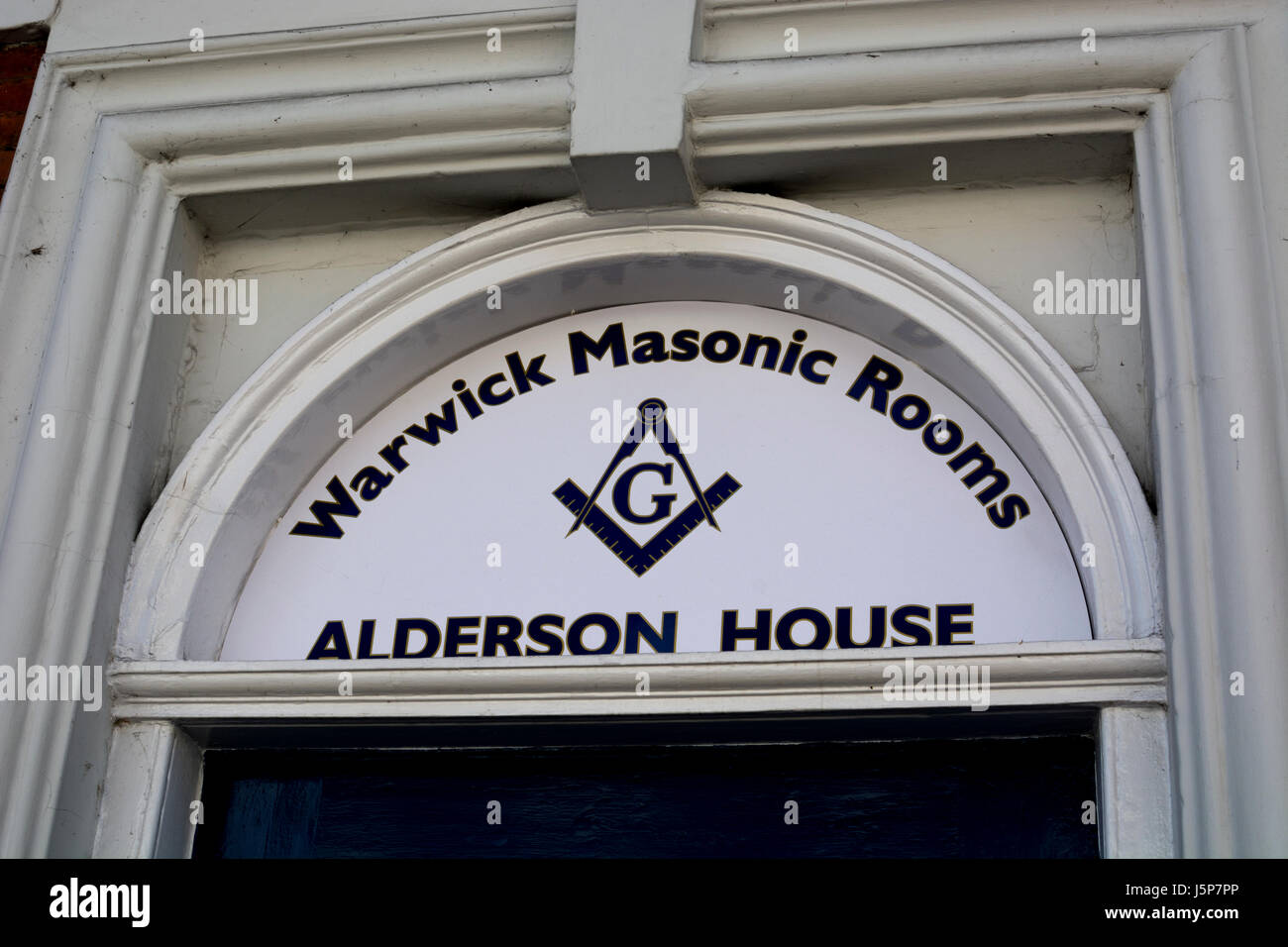 Warwick Masonic Rooms, High Street, Warwick, Warwickshire, England, UK Stock Photo