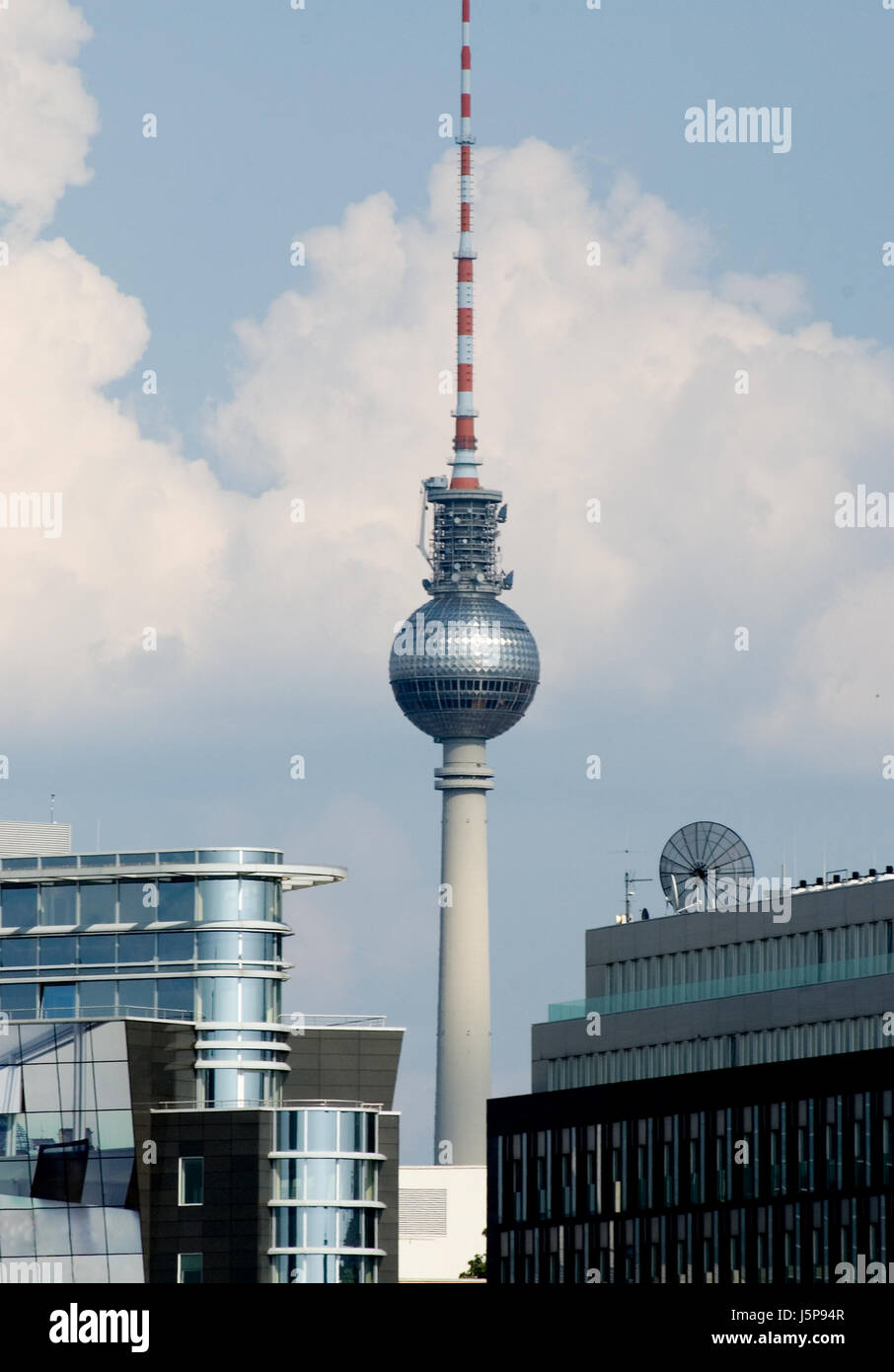 city town metropolis modern modernity europe skycraper sightseeing berlin Stock Photo