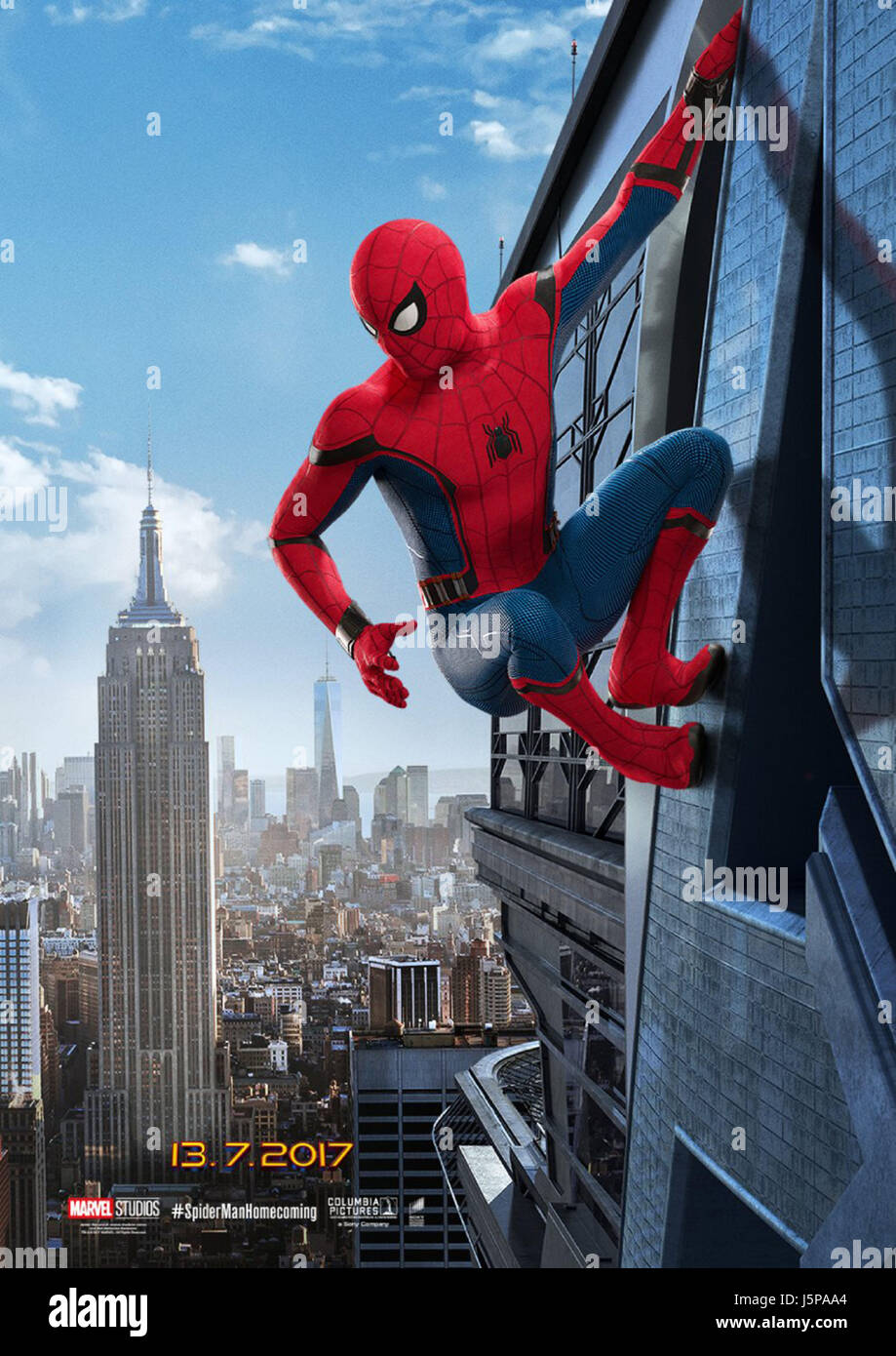 Spider man homecoming poster hi-res stock photography and images - Alamy